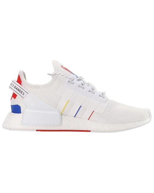Adidas White Originals Nmd_R1.V2//Multi-Color for men