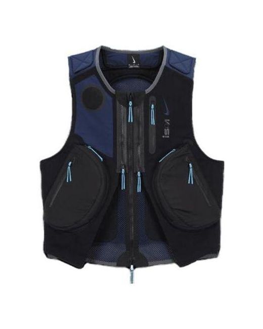 Nike Blue Ispa Gilet 2.0 Vest for men