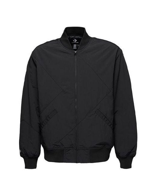 Converse Black Star Chevron Bomber Jacket for men