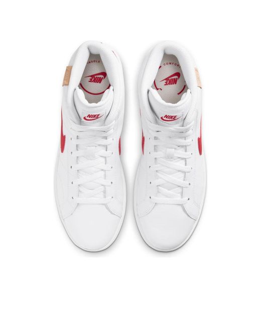 Nike White Court Royale 2 Mid University' for men