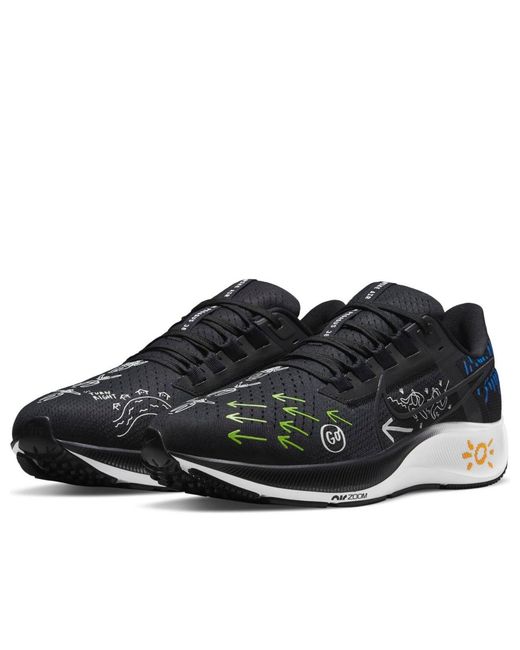 Nike Black X Joy Yamusangie Air Zoom Pegasus 38 'Running Thoughts for men