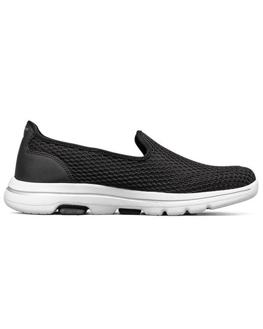 Skechers Black (Wmns) Go Walk Lazy Shoes