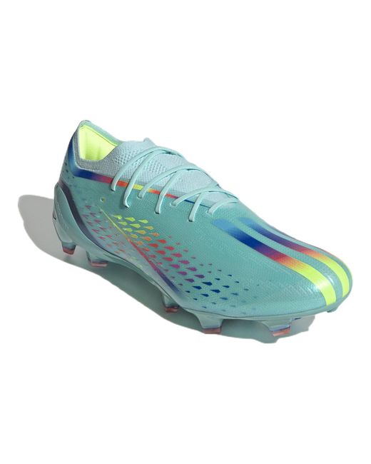 Adidas Blue X Speedportal.1 Fg 'Al Rihla Pack Clear Aqua' for men