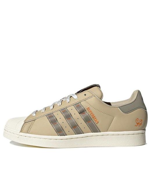 adidas Superstar in Natural for Men | Lyst