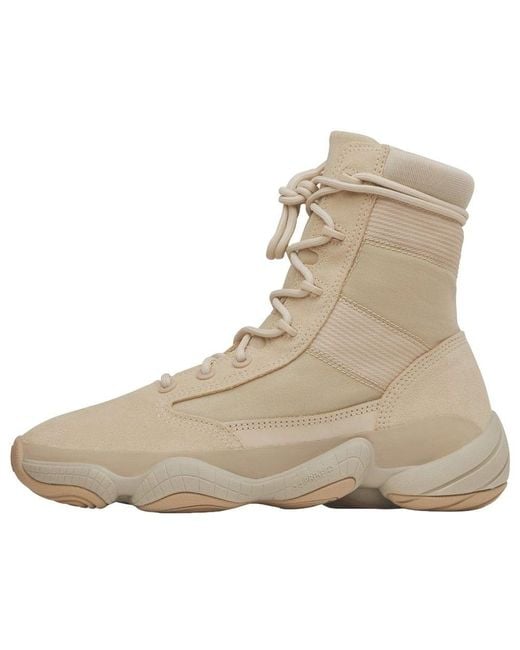 Adidas Natural Yeezy 500 High 'Tactical Boot Sand' for men