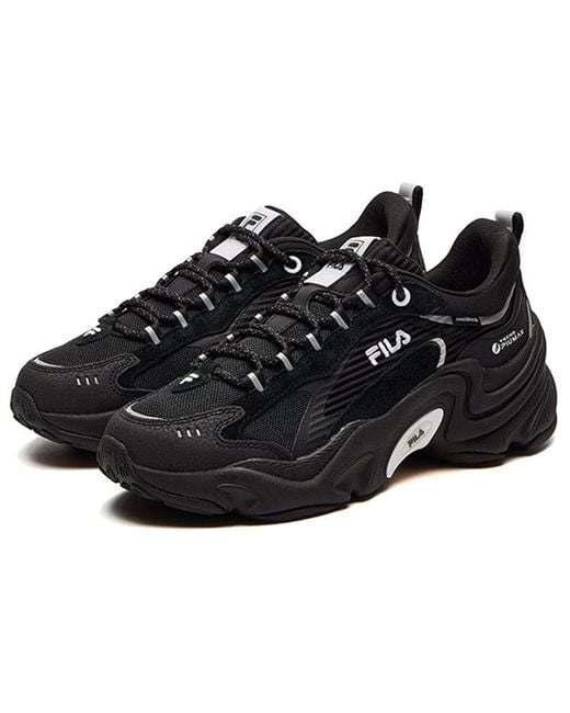 Fila Black (Wmns) Damping Wearable Platform Clunky Shoes