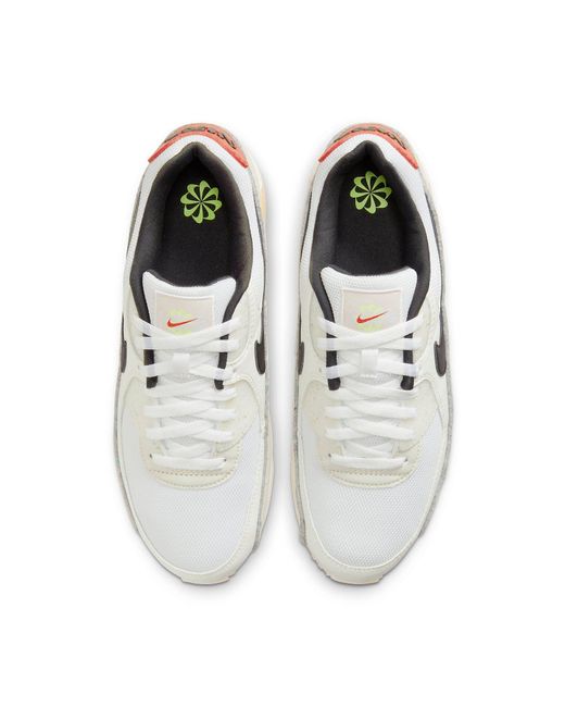 Nike White Air Max 90 Se 'Swoosh Fiber' for men