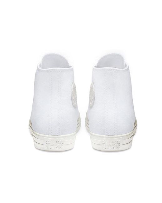 Converse White Chuck Taylor All Star High Monochrome' for men