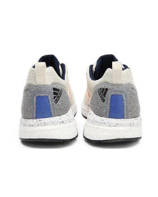 Adidas White Adizero Tempo 9 'Hi-Res' for men