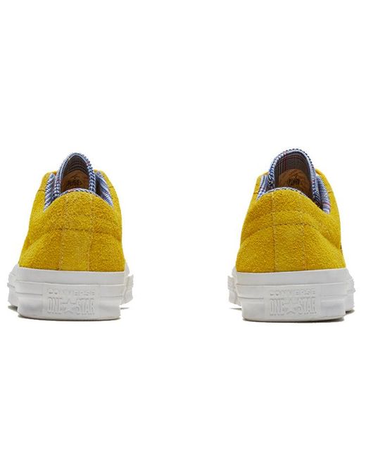 Converse Yellow One Star Suede Seasonal Colors Ox 'Amarillo/Rush' for men