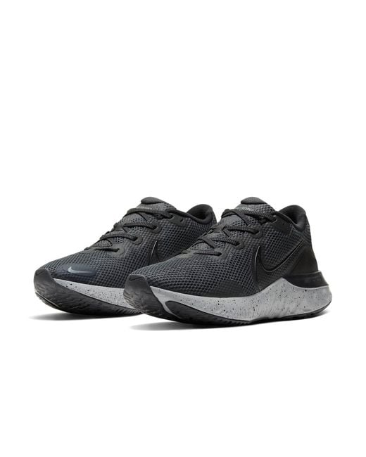 Nike Black Renew Run 'Anthracite Cool' for men