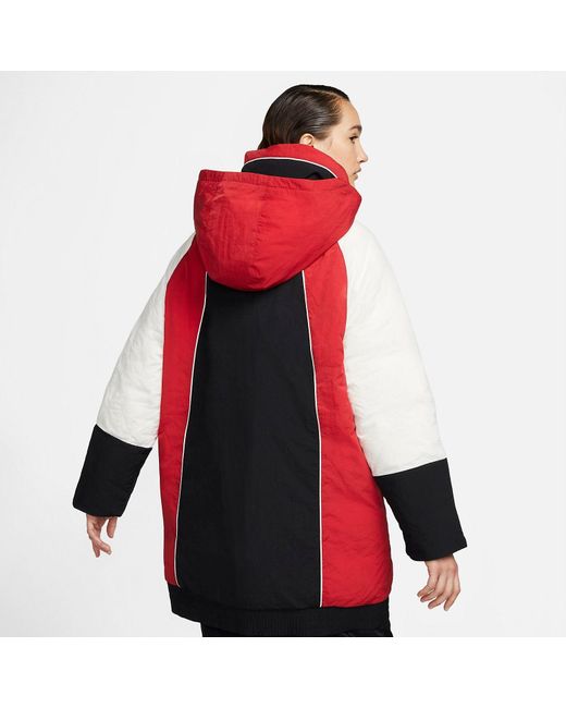 Nike Red (Wmns) Flight Down Parka Jacket