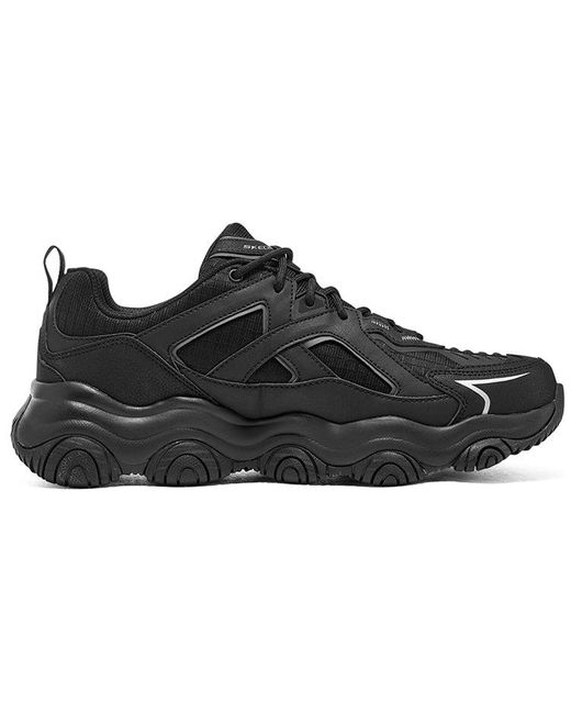 Skechers Black D'Lites Shoes for men