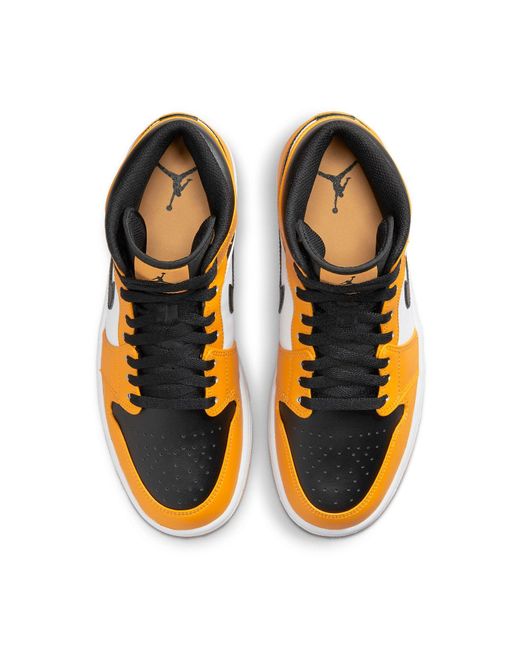 Nike Yellow 1 Mid 'Reverse Toe' for men