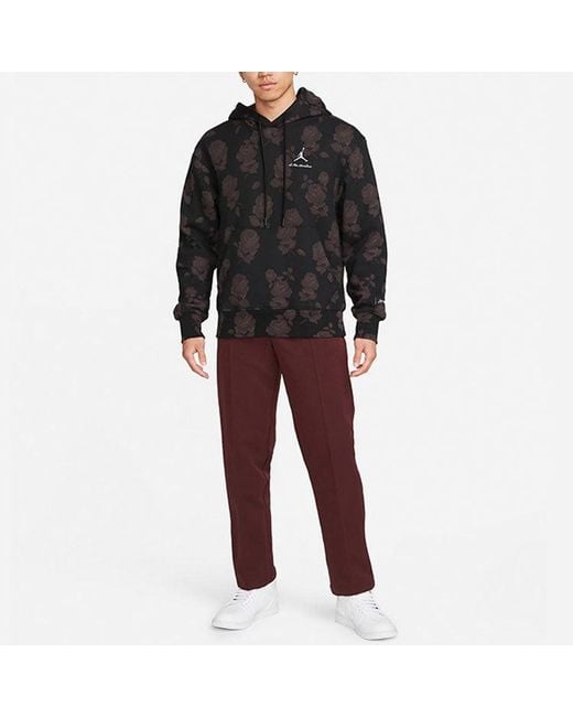 Nike Blue Jordan X A A Anire Croover 22 Fower Printing Fu Print Ong Eeve Autun Aia Edition for men