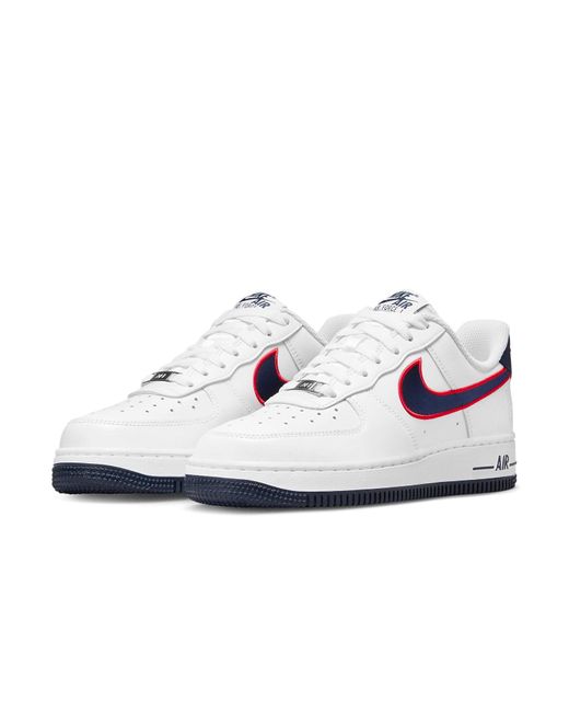 Nike White (Wmns) Air Force 1 Low 'Houston Comets 4-Peat'