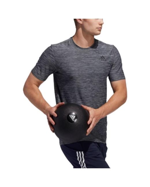 Adidas Gray All Set Tee Melange' for men