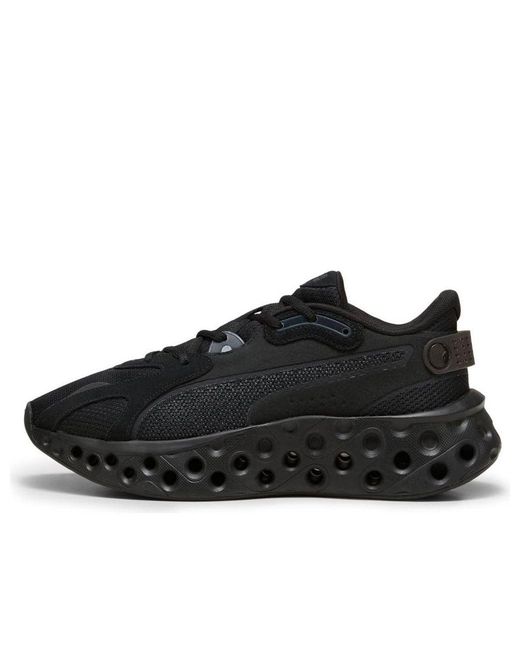 PUMA Black Softride Frequence Flat Dark' for men