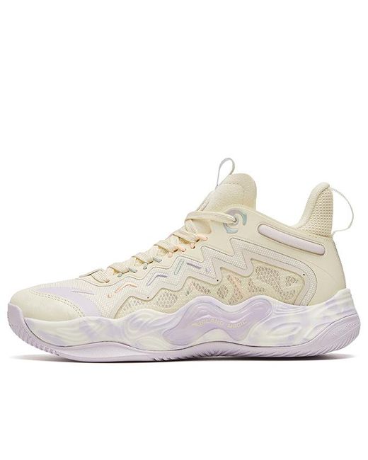 Anta Basketball Shoes in White for Men Lyst