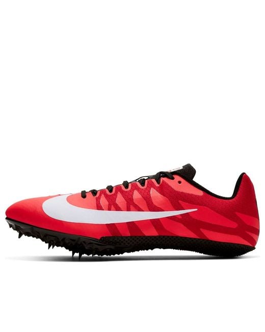 Nike Red Air Zoom Rival S 9 'Laser Crimson' for men