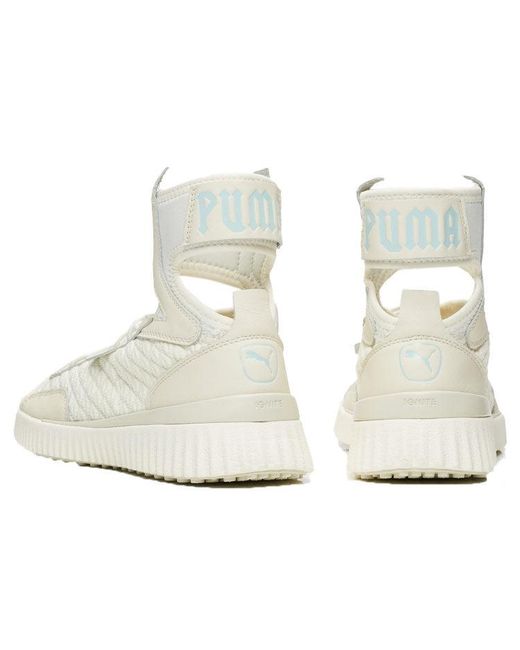 PUMA White (Wmns) Trainer Mid Rihanna Fenty Vanilla Ice