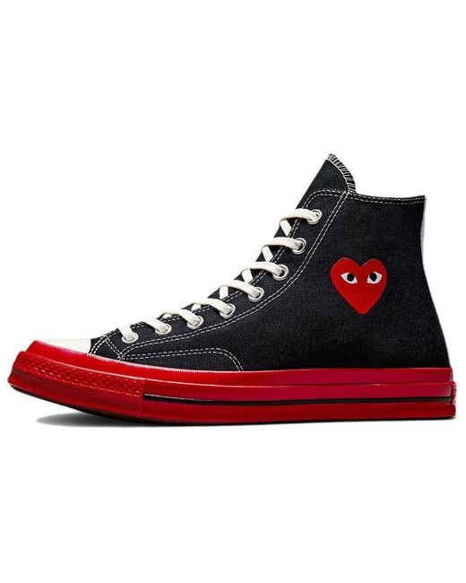 Converse Red Comme Des Garcons Play X Chuck 70 High for men