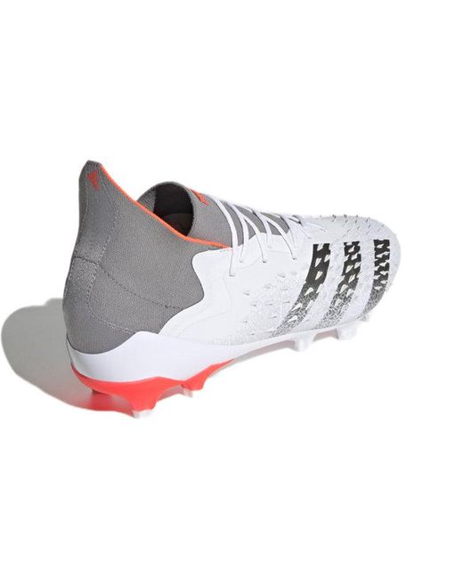 Adidas White Predator Freak.1 Ag 'Demonskin for men