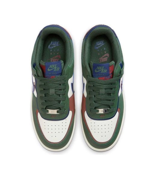 Nike Blue (Wmns) Air Force 1 Shadow 'Fir Dark Team Sail'