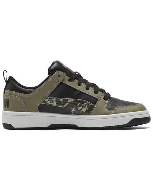 PUMA Brown Rebound Layup Locamo Casual Sneakers for men