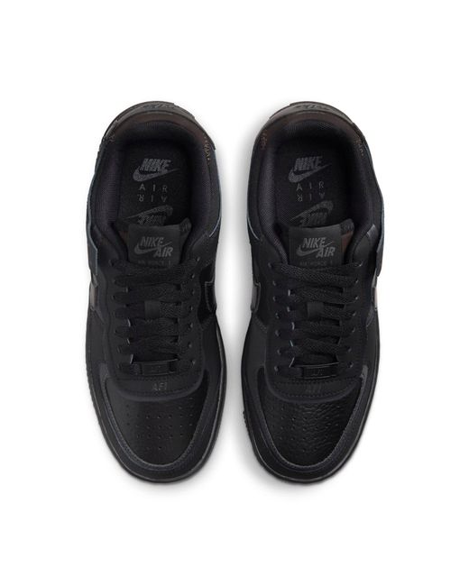 nike airforce shadow black