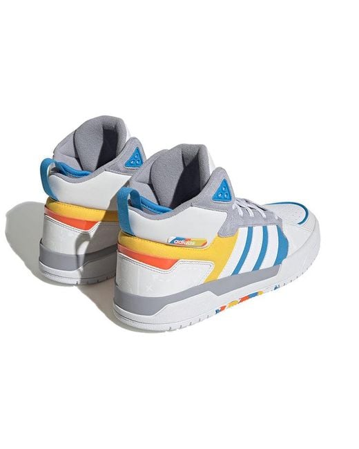 Adidas Blue (Wmns) Neo 100Db Mid Basketball Shoes 'Multi-Color'