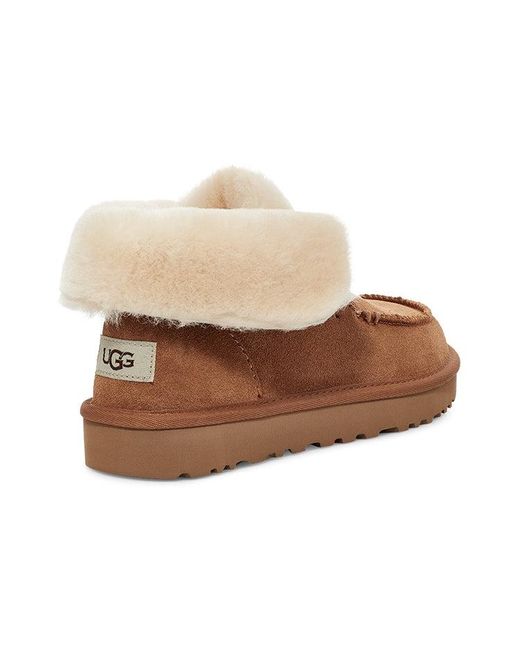 Ugg Brown (Wmns) Diara Lacing Fleece Lined