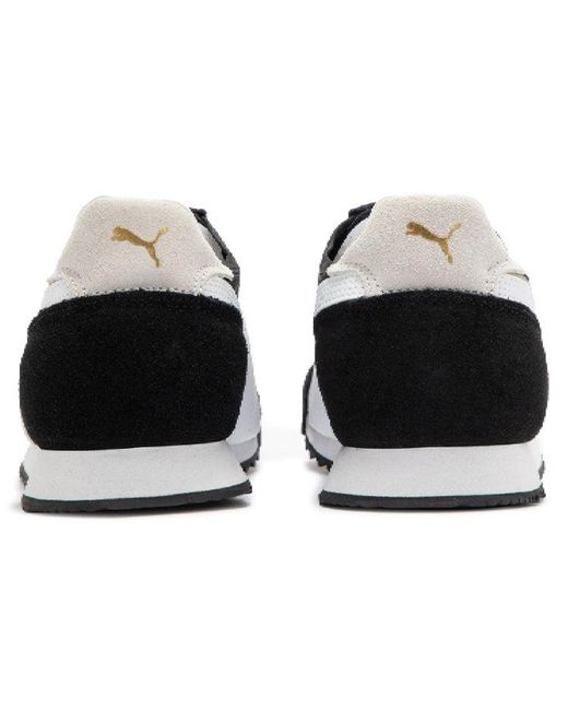 PUMA Black Roma Og Nylon 'Double Fs for men