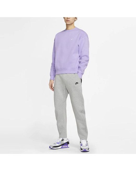 Nike Purple Lab Nrg Fleece Crew Casual Sports for men