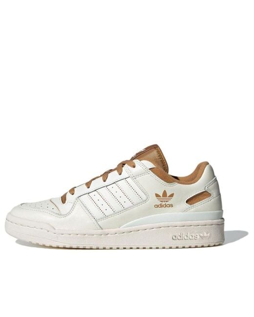 Adidas White Forum Low Tan' for men