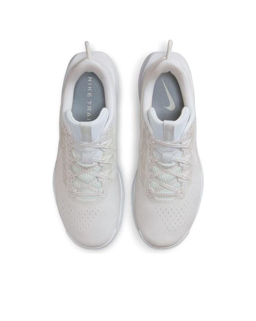 Nike White React Pegasus Trail 5 'Summit' for men