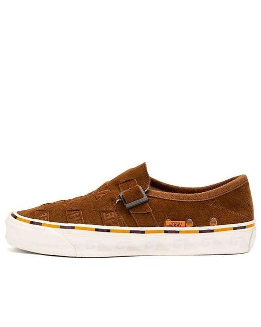 Vans Brown Taka Hayashi X Style 47 Huarache 'Monks Robe' for men