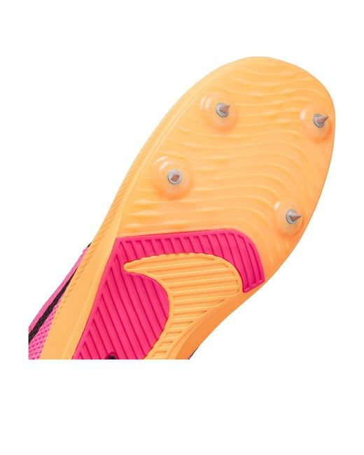 Nike Pink Air Zoom Rival Distance Spikes 'Hyper Laser' for men