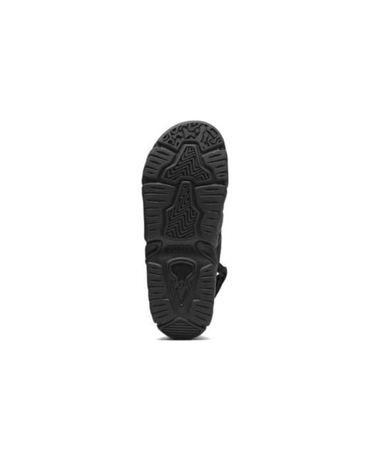 PUMA Black X Pleasures Ts-01 Quilt Sandals for men