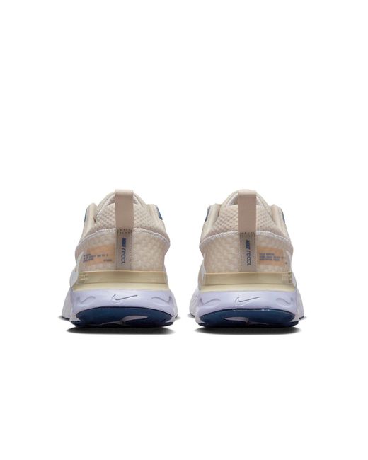 Nike White (Wmns) React Infinity Run Flyknit 3 'Oat'