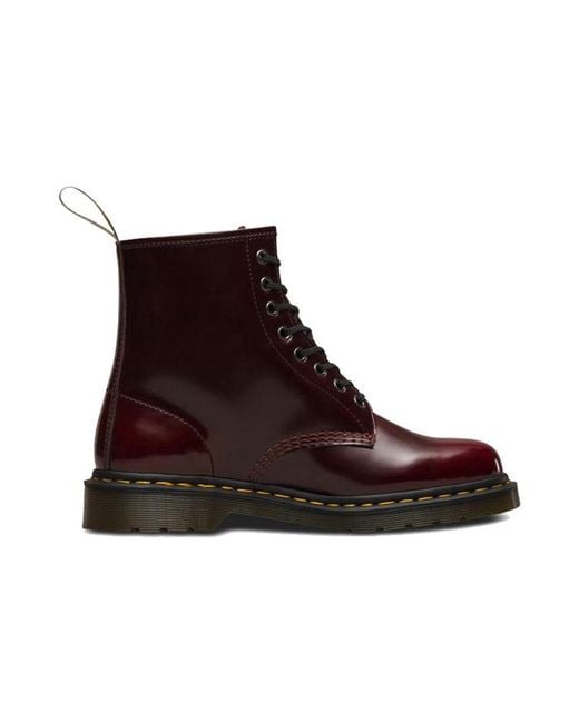 Dr. Martens Brown 10 Martin Boots Cherry Red for men