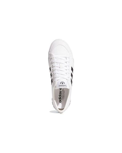 Adidas White Nizza for men
