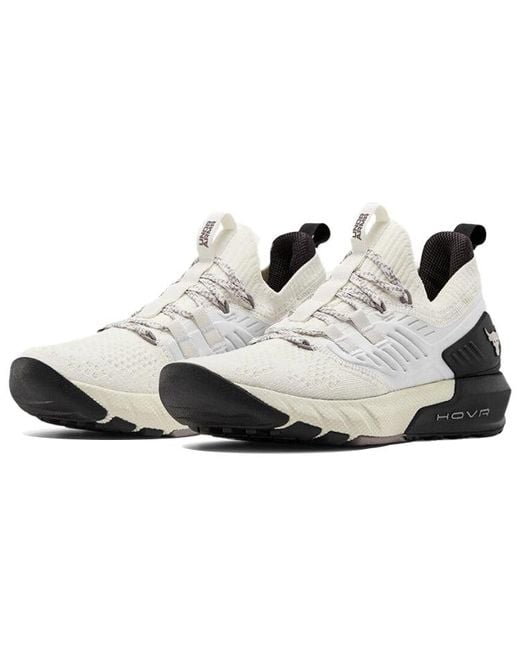 Under Armour White (Wmns) Project Rock 3 Training Shoes