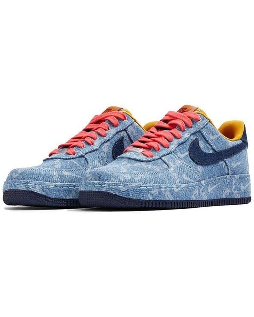 Dedicación abeja Natura Nike Levi's X By You X Air Force 1 Low 'exclusive Denim' in Blue for Men |  Lyst