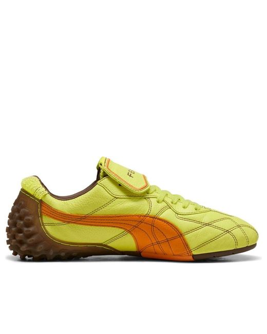 PUMA Yellow X Fenty By Rihanna Avanti Ls Stitched 'Lime Sheen' for men