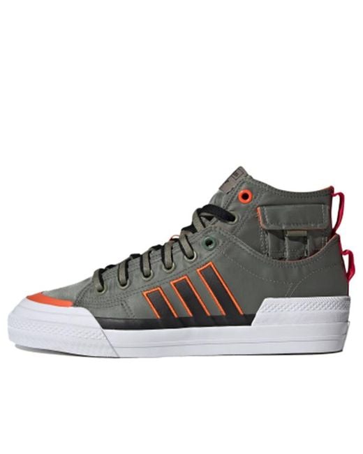 Adidas Brown Nizza Hi Dl for men