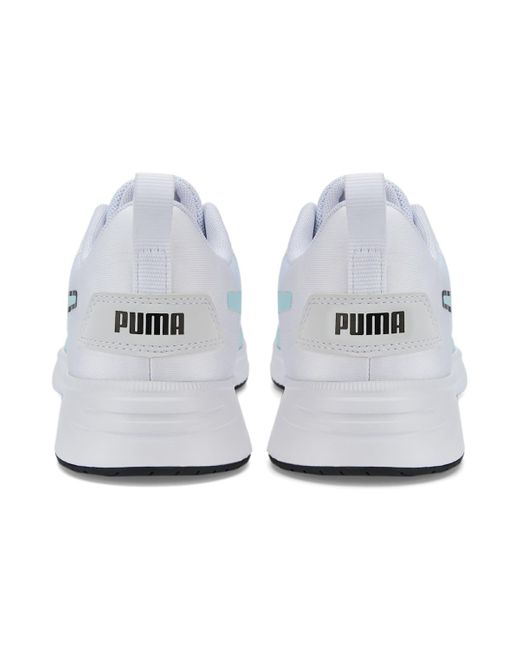 PUMA White Flyer Flex Knit Mint' for men