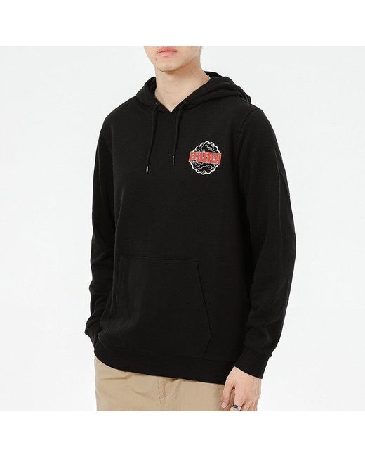 PUMA Black Logo Printing Solid Color Sports for men