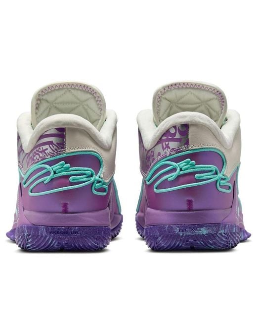lebron shoes mens purple