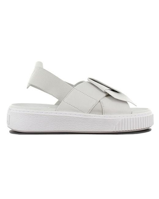 PUMA White (Wmns) Platform Sandal